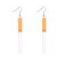 Wholesale Funny Personality Fun Simulation Cigarette Butt Earrings