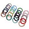 Wholesale Sequin Crystal Color Elastic Rubber Band Bracelet Dual Use