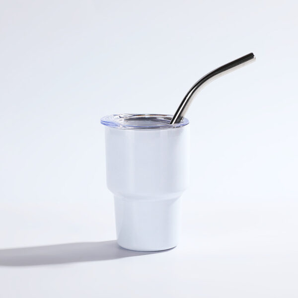 Wholesale Candy Color Red Wine Cup 2oz Stainless Steel Ice Bullies Cup