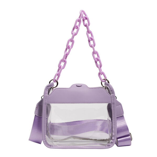O1CN010Giu9x1qE6TutCT0r_2214563145463-0-cib Wholesale Jelly Color Pvc Transparent Bag