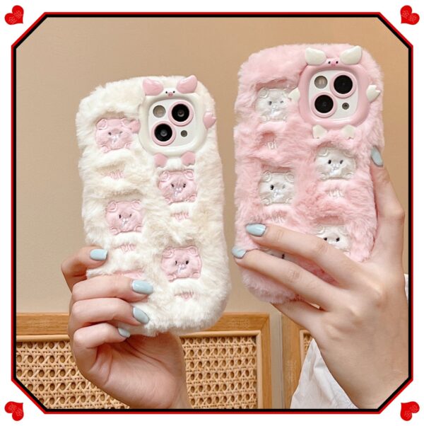 Wholesale TPU Plush Phone Cases