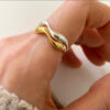 Wholesale Curved Sterling Silver Rings