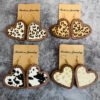 O1CN010I181e1zp30i2Pacv_2215459036762-0-cib Wholesale Valentine's Day Genuine Leather Heart Leopard Print Horsehair Inlaid with Wooden Classic Retro Earrings