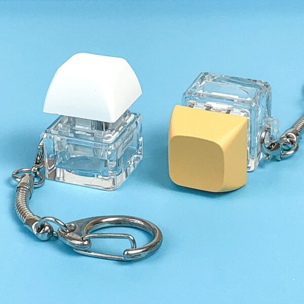 Wholesale ABS Decompression Mechanical Keyboard Axle Tester Fidget Keychains