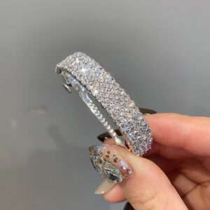 Silver Diamond Hairpin