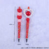 Wholesale Beaded Pens Valentine's Day Love Silicone Handmade Beaded Pen