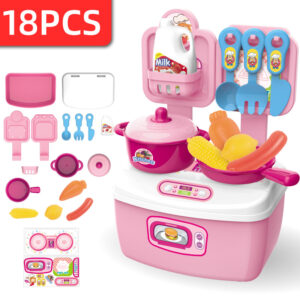 Pink kitchen (18PCs) English packaging