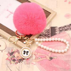 Watermelon red / Pearl Bow