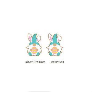 Blue Goblin Ear Stud M21-2