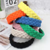 O1CN010OzJhO1DDOoWvJUnE_1735150182-0-cib Wholesale Twist Braid Wide-brimmed Hairband Solid Color Headband