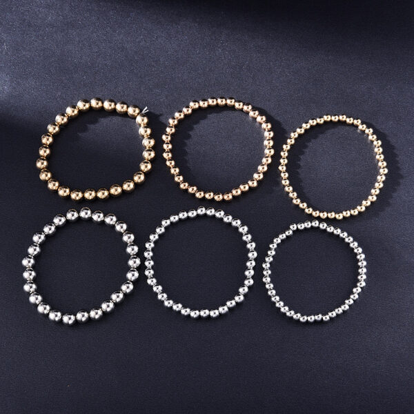 O1CN010QSqsW1p9gzgOV3qX_2530495318-0-cib Wholesale All-match 4/5/6/8mm Beads Couple Beach Style Geometric Elastic Bracelet Set