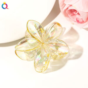 8cm egg flower-AB color yellow / Qiyue factory direct sales