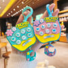 Wholesale Plastic Sakura Gopher Machine Decompression Game Machine Keychain