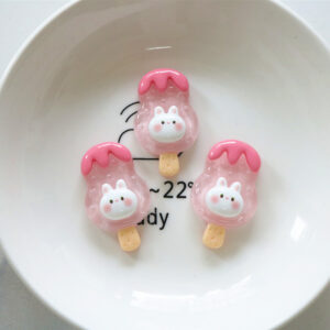 Powder Rabbit Ice Cream-Transparent