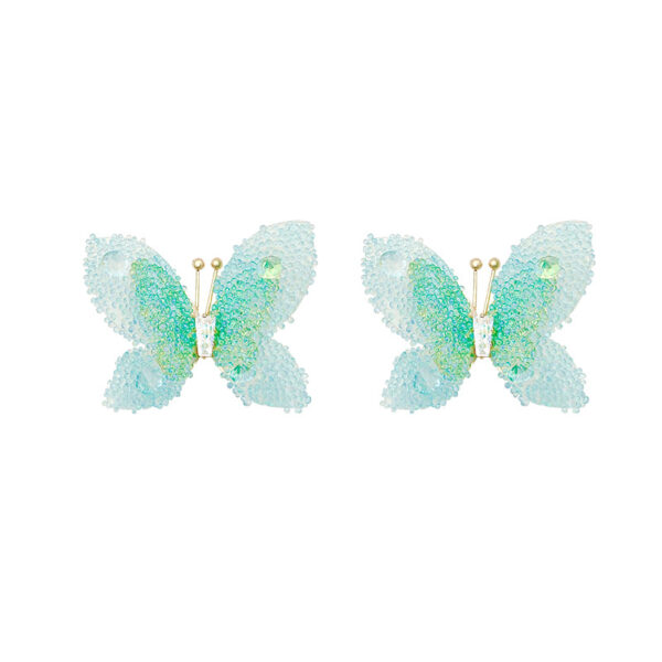 O1CN010TtuOu1veHGclA8w4_2211641826197-0-cib Wholesale 925 Silver Pin Butterfly Resin Earrings