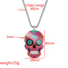 O1CN010UHjnI1pSTHrZ2rSM_2214232425359-0-cib Wholesale Skull Colorful Titanium Necklace