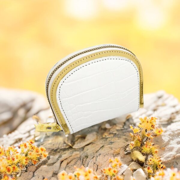 Wholesale PU Ladies Short Zipper Coin Purse