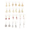 Wholesale Christmas Colorful Earrings Set