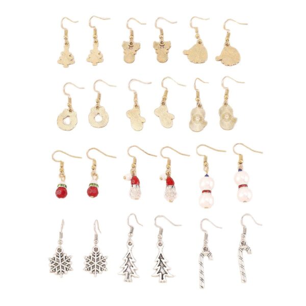 Wholesale Christmas Colorful Earrings Set