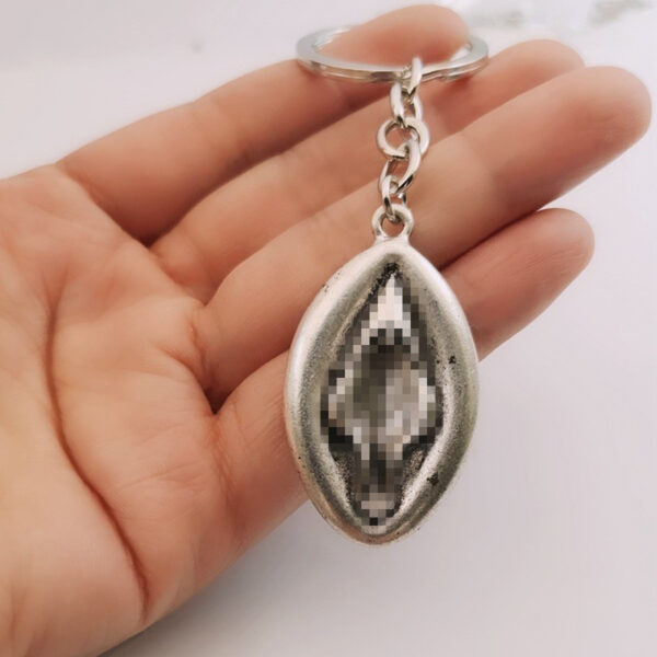 O1CN010VZ5gu2FlsAxXtG7F_2212664168921-0-cib Wholesale Personalized Gothic Female Organ Alloy Keychain