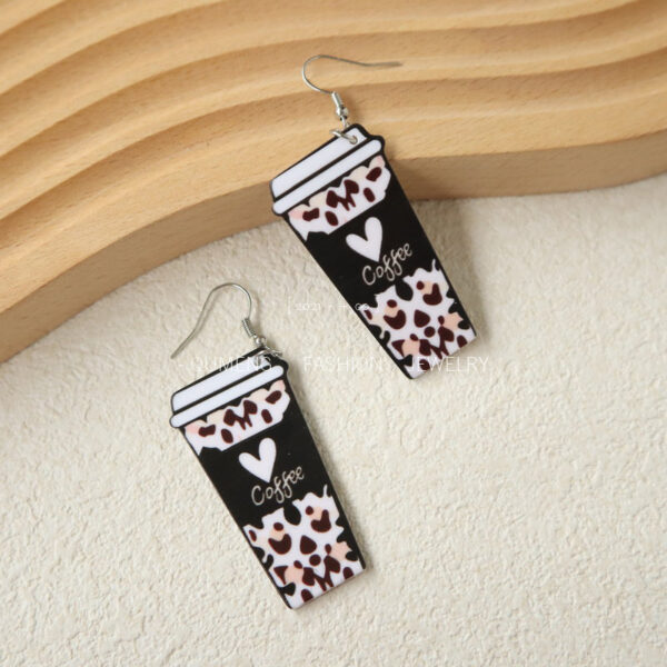 O1CN010WEQar1tTAPGqPnLF_2207988525902-0-cib Wholesale Coffee Acrylic Earrings