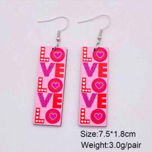 JE1197B / Wooden earrings