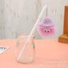 Wholesale Large Eyed Plastic Plush Cartoon Ballpoint Pens with Caps