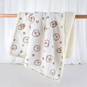 [cashmere double-sided blanket] little duck / 75*100cm