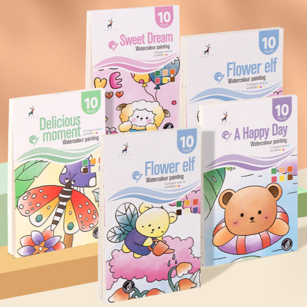 Wholesale Children's Watercolor Graffiti Painting Books