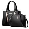 Wholesale PU Simple Mother-in-law Shoulder Bag