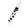 Wholesale Sports Style Rugby, Football, Basketball Pattern, Oil Edged Leather Keychain
