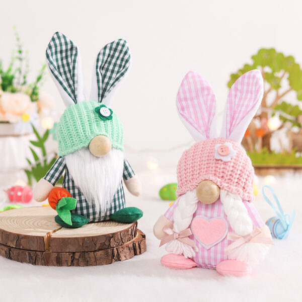 Wholesale Easter Faceless Elderly Doll Cloth Decorations