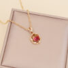 O1CN010n1P0B1Fe54RnjZU6_2043160511-0-cib Wholesale Multi-color Diamond Sunflower Necklace