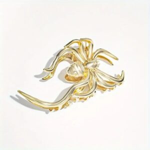 Golden spider clip (ga2517)