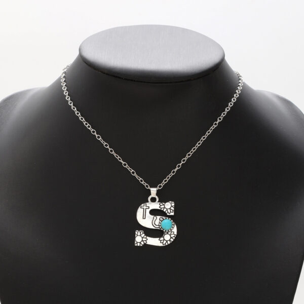 Wholesale Alloy Western Style English Letter Necklace
