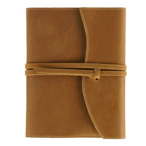 88 blank copies / A5 Crazy Horse Brown