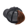 O1CN010rzqzN1tQPsxglCPB_2200785645896-0-cib Wholesale Polyester Washed Crossover Ponytail Baseball Cap