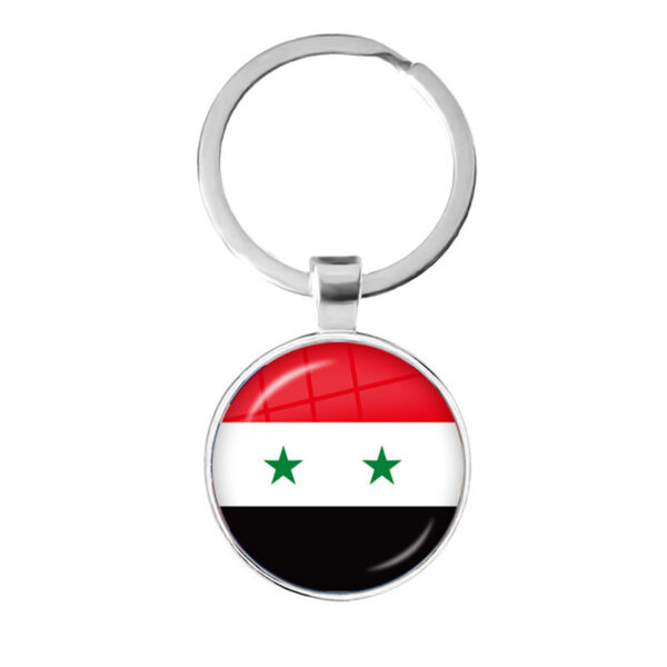 O1CN010sWRod1tijoY1tvfJ_2212752275936-0-cib Wholesale Zinc Alloy National Flag Time Gem Keychain