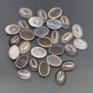 Agate / 13*18MM oval ring surface