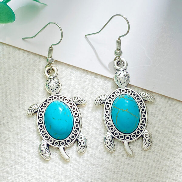 Wholesale Turquoise Turtle Three-piece Set Alloy Bracelet