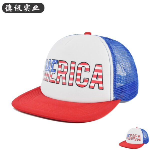 O1CN010xPFO71YUtx2Gawkb_3361583063-0-cib-1 Wholesale Polyester Independence Day Trucker Hat