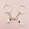 Wholesale Astronaut Star Magnetic Keychain Spaceman Keychain