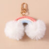 O1CN0112u3hD2KzDo8ErZ7i_2211051639627-0-cib Wholesale Cartoon Fur Ball Hand Knitted Rainbow Keychain