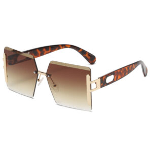 Wholesale PC Square Hollow-out Color Sunglasses for Men and Women