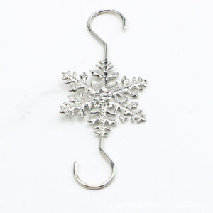 Silver / 68mm snowflake hook
