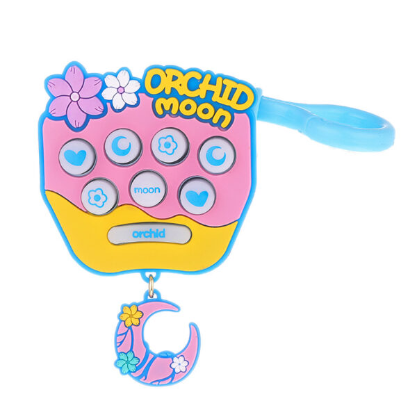 Wholesale Plastic Sakura Gopher Machine Decompression Game Machine Keychain