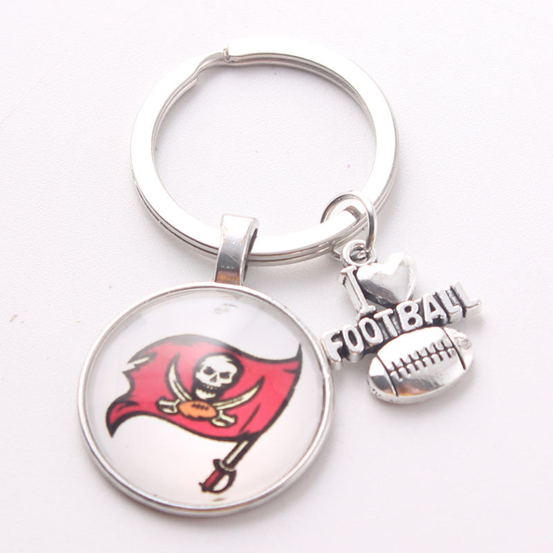Wholesale Football Team Keychain