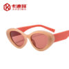 Wholesale Cat Eye Jelly PC Sunglasses