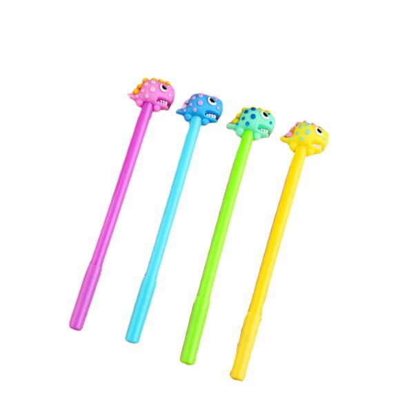Wholesale Plastic Cartoon Dinosaur Gel Pen