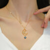 O1CN0117TzLD2J3gMtOLBfC_2206683529366-0-cib Wholesale Star Moon Stainless Steel Necklaces